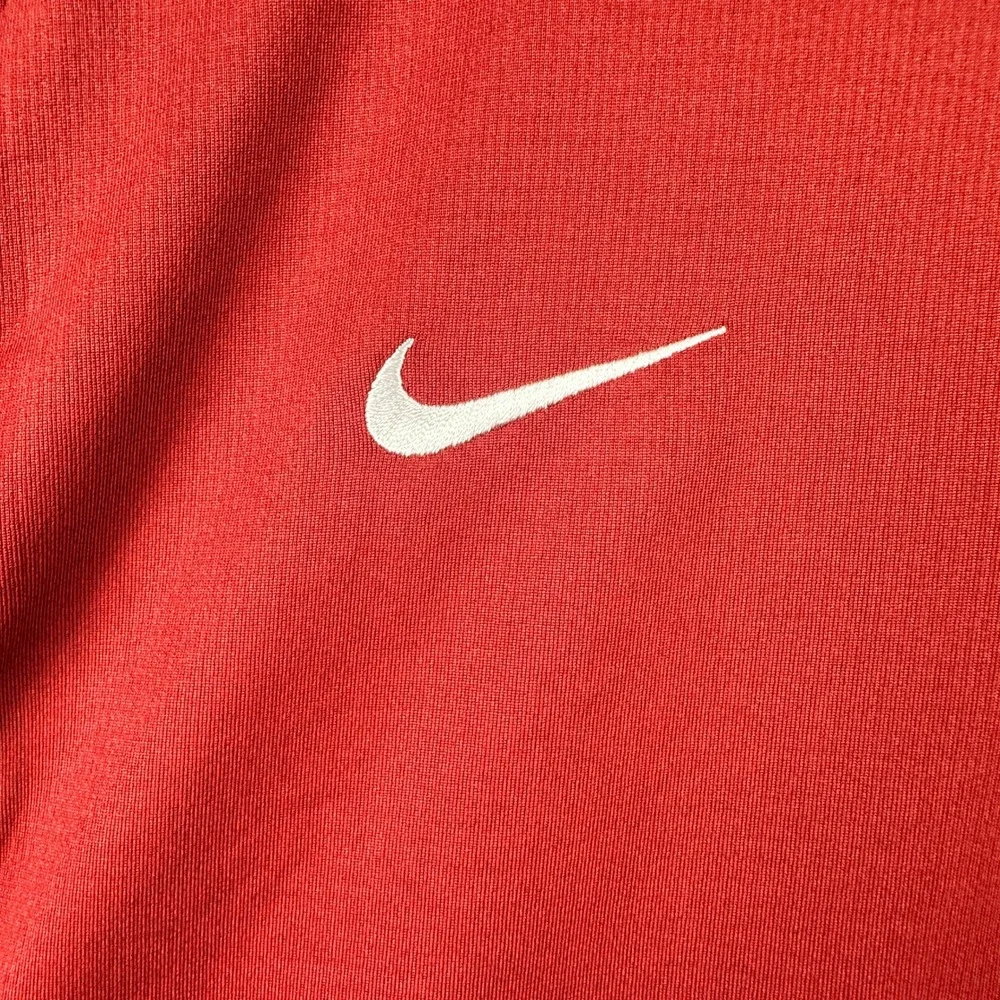 Nike Dri-FIT‎ Eagle Mascot Polo Shirt Mens Large Red Short Sleeve NEW